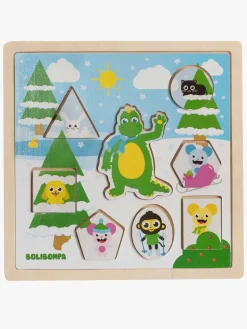 Spil & Puslespil|Teddykompaniet Bolibompa Puslespil 2-in-1 Sommer & Vinter 2x8 Brikker