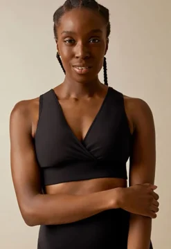 Boob Tøj Til Mor-Fleece Amme-BH, Sort