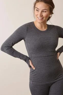 Tøj Til Mor|Boob Merino Wool Trøje, Dk Greymelange