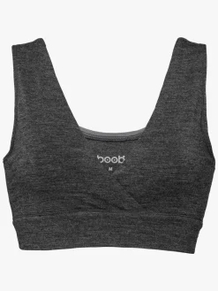 Tøj Til Mor|Boob The Go-To Merino Wool BH, Dk Greymelange Grå