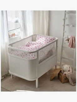 Sengetøj|Borgans Borganäs Sengesæt Tremmeseng Hjärtrud 2-delt 100x130, Pink