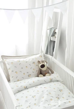 Sengetøj|Borgans Borganäs Sengesæt Tremmeseng Lemons 100x130, Gul