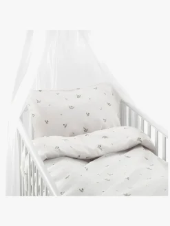 Sengetøj|Borgans Borganäs Sengesæt Tremmeseng Alvin 2-delt 100x130, Beige