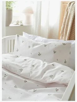 Sengetøj|Borgans Borganäs Sengesæt Tremmeseng Alvin 2-delt 100x130, Beige