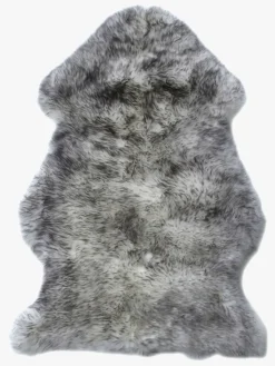 Vogntilbehør|Bozz Lammeskind langhåret, Grey Mist Grå
