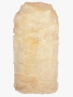 Vogntilbehør|Bozz Siddepude Lammeskind Langhåret, White Hvid