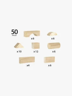 Trælegetøj|Babylegetøj|Brio 30113 Byggeklodser 50 stk