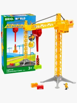 Brio Byggesæt & Lego-33835 Byggekran Med Lamper