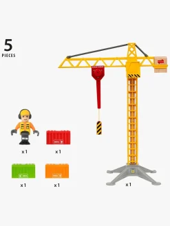 Brio Byggesæt & Lego-33835 Byggekran Med Lamper