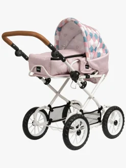 Dukker & Bamser|Brio 24891375 Dukkevogn Kombi, Lyserød