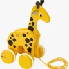 Brio Trælegetøj|Babylegetøj-30200 Giraf Pull-Along