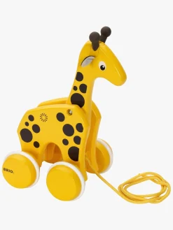 Brio Trælegetøj|Babylegetøj-30200 Giraf Pull-Along