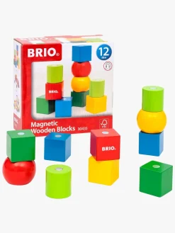 Brio Trælegetøj|Byggesæt & Lego-30435  Magnetiske Træklodser