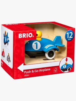 Legetøjsbiler & -Fartøjer|Brio 30264 Push & Go Airplane