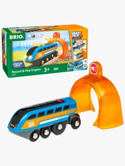 Brio Togbaner & Legeborde-33971 Smart Tech Lokomotiv m. Indspilning & Nonaktive Funktioner