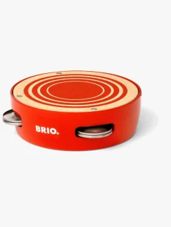 Musikinstrumenter|Brio 30263 Tambourine Instrument, Rød
