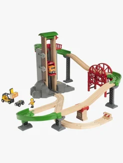 Togbaner & Legeborde|Brio 33887 Togbane Løft & læs med lagerbygning