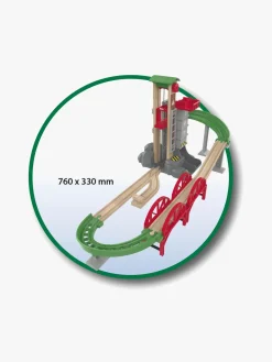 Togbaner & Legeborde|Brio 33887 Togbane Løft & læs med lagerbygning