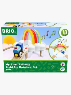 Togbaner & Legeborde|Brio Min Första Järnväg 36002 Light Up Rainbow Set Togbane