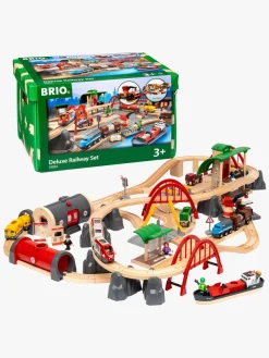 Togbaner & Legeborde|Brio World 33052 Deluxe Togbanesæt