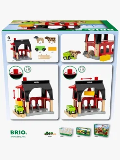 Legetøjsfigurer|Brio World 36012 Dyrestald