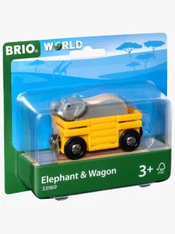Togbaner & Legeborde|Brio World 33969 Elefant Og Vogn
