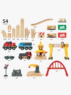 Togbaner & Legeborde|Brio World 33097 Fragt- og Jernbanesæt Deluxe