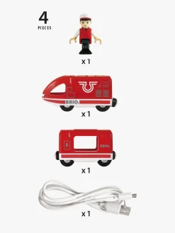 Togbaner & Legeborde|Brio World 33746 Genopladeligt Tog Med USB