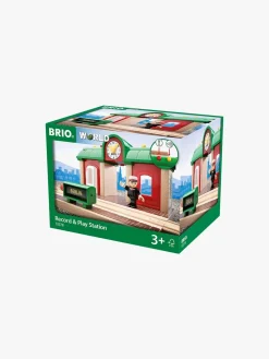 Togbaner & Legeborde|Brio World 33578 Togstation Med Optagefunktion