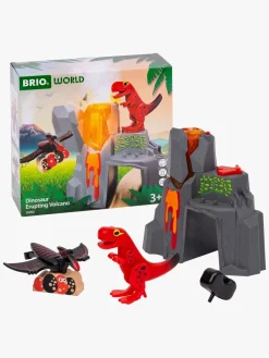 Brio Togbaner & Legeborde-World 36092 Vulkanudbrud med Dinosaur