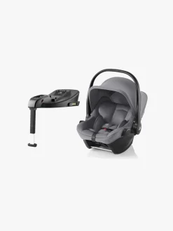Autostole 0-13 Kg|Britax Römer Baby-Safe Core Autostol Baby inkl. Baby-Safe Core Base, Frost Grey