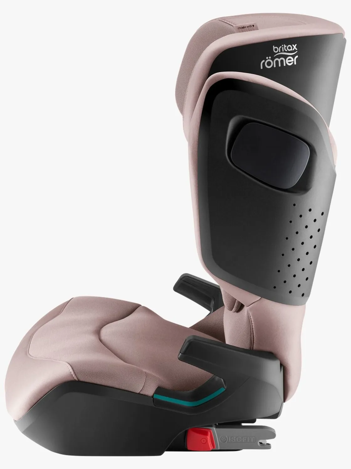 Autostole 15-36 Kg|Britax Römer Kidfix M i-Size Autostol, Dusty Rose Lyserød