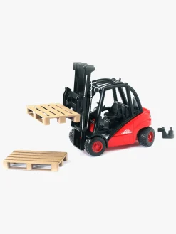 Bruder Legetøjsbiler & -Fartøjer-Linde H30D Gaffeltruck