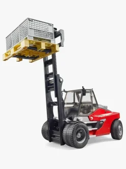 Bruder Legetøjsbiler & -Fartøjer-Linde HT160 Gaffeltruck med Palle