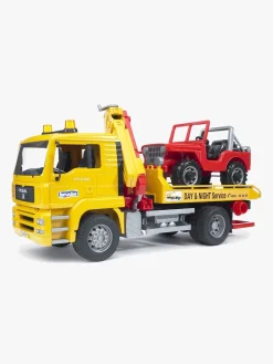 Legetøjsbiler & -Fartøjer|StanleyJr Bruder MAN TGA Kranbil m. Jeep