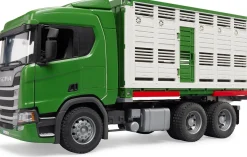 Legetøjsbiler & -Fartøjer|Bruder Scania R-Serie Dyretransport & Ko