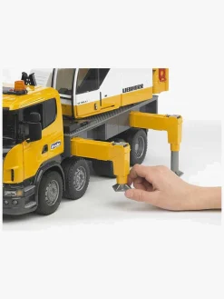 Bruder Legetøjsbiler & -Fartøjer-Scania R-Series Liebherr Kranbil