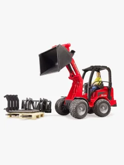 Legetøjsbiler & -Fartøjer|Bruder Schäffer Minilæsser 2034 & Figur