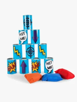 BSToys Havespil-BS Toys Tin Toss game, Blue