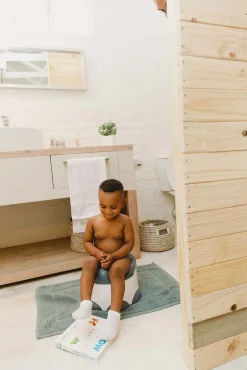 Badeværelset|Bumbo Step N Potte, Cool Grey Grå/Hvid