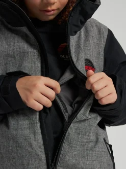 Børn Burton Vintertøj-Game Day Jakke, Heather Bog/True Black