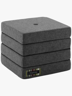 Børnemøbler|KlipKlap by 4 Fold Madras, Mørkegrå