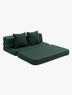 Børn KlipKlap Børnemøbler-by 3 Fold Sofa, Deep Green