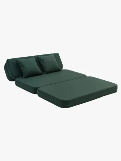 Børn KlipKlap Børnemøbler-by 3 Fold Sofa, Deep Green