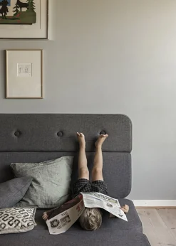 Børn KlipKlap Børnemøbler-by 3 Fold Sofa, Mørkegrå