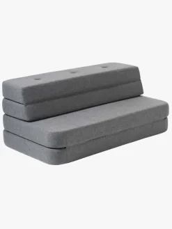 Børn KlipKlap Børnemøbler-by 3 Fold Sofa XL, Blue Grey