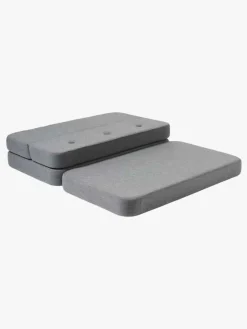 Børn KlipKlap Børnemøbler-by 3 Fold Sofa XL, Blue Grey