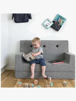 Børnemøbler|KlipKlap by Kids Sofa, Multi Grey Grå