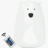 Børn RabbitFriends Lamper & Belysning-ByMoxo Lampe Bjørn m. Fjernkontrol, Hvid