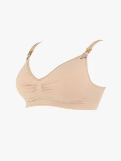 Tøj Til Mor|CacheCoeur Cache Coeur CURVE Seamless Polstret Graviditets/Amme-BH, Nude Beige